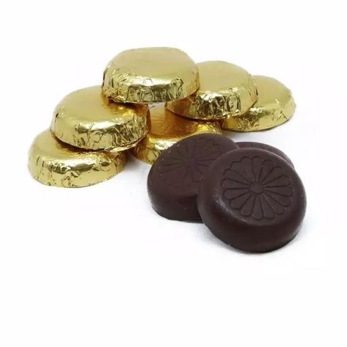 

Promo 1Kg Coklat Lagie Golden Coin Isi Kismis