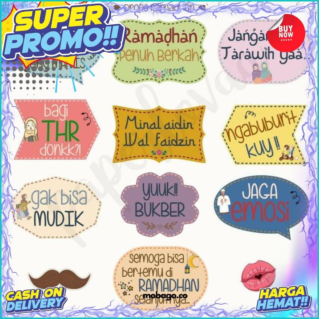 Props Photobooth Ramadhan Kilat