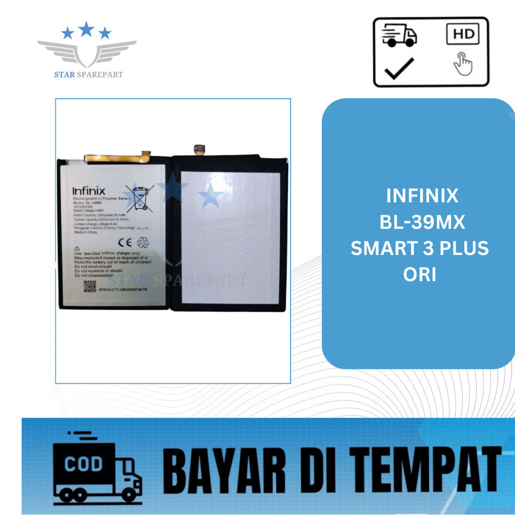 BATERAI INFINIX BL-39MX SMART 3 PLUS