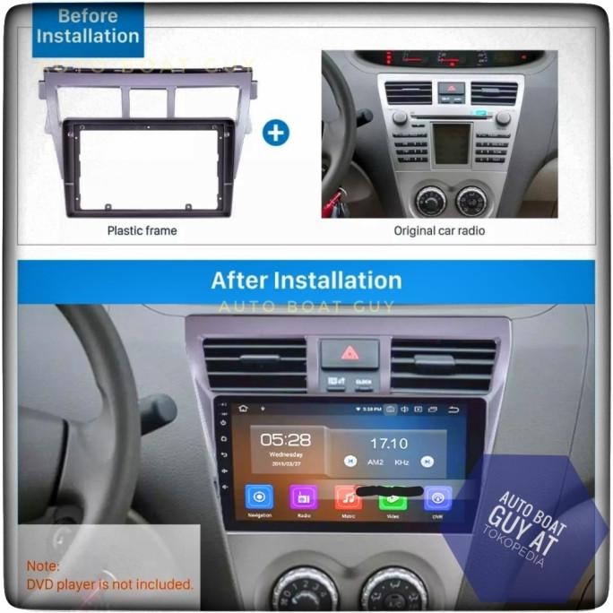 Grosir Frame Headunit Vios Limo Gen2 Gen 2 Oem Style No Gap Android 9 Inch