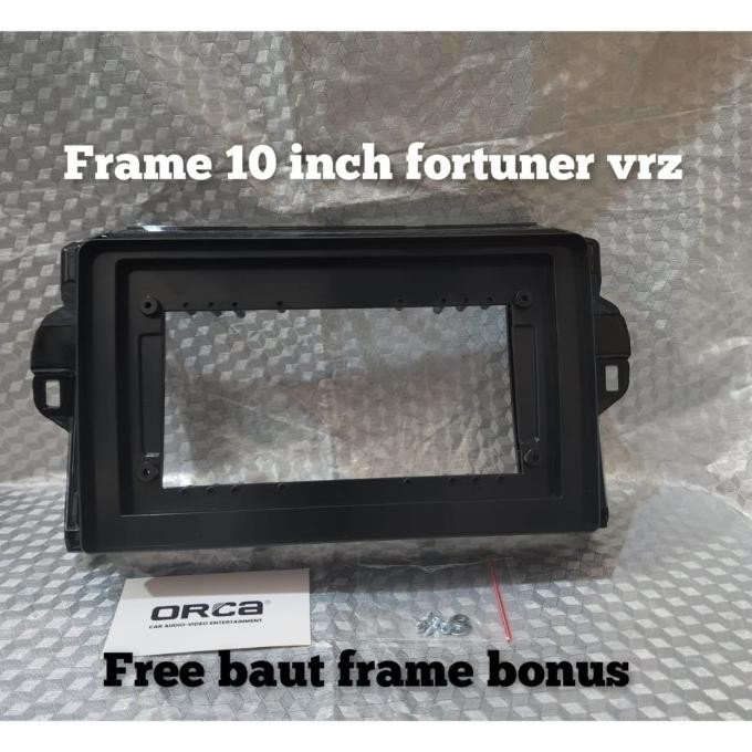 Promo Frame Head Unit Android 10 Inch Mobil Fortuner Vrz 2016-2021