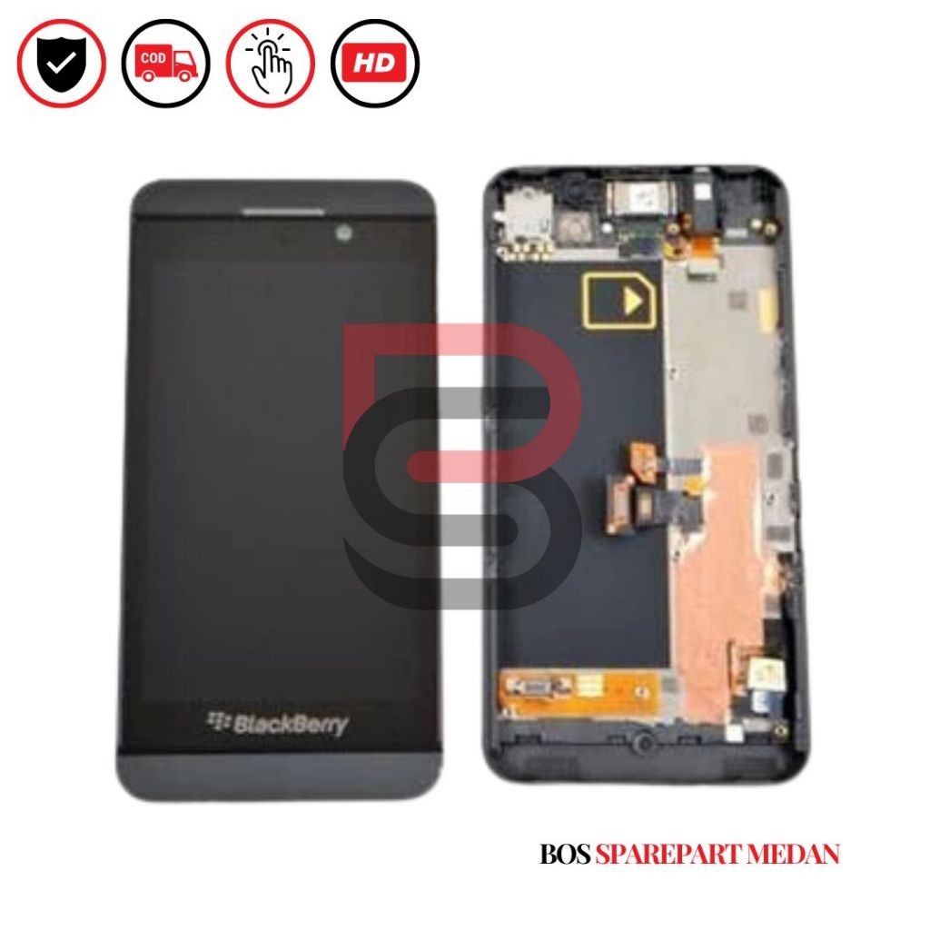 LCD TOUCHSCREEN BLACKBERRY Z10 3G ( SIM UP )