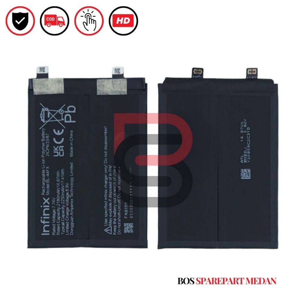 BATERAI INFINIX BL-44FX / NOTE 12 VIP / BATRE / BATTERE / BATTERY