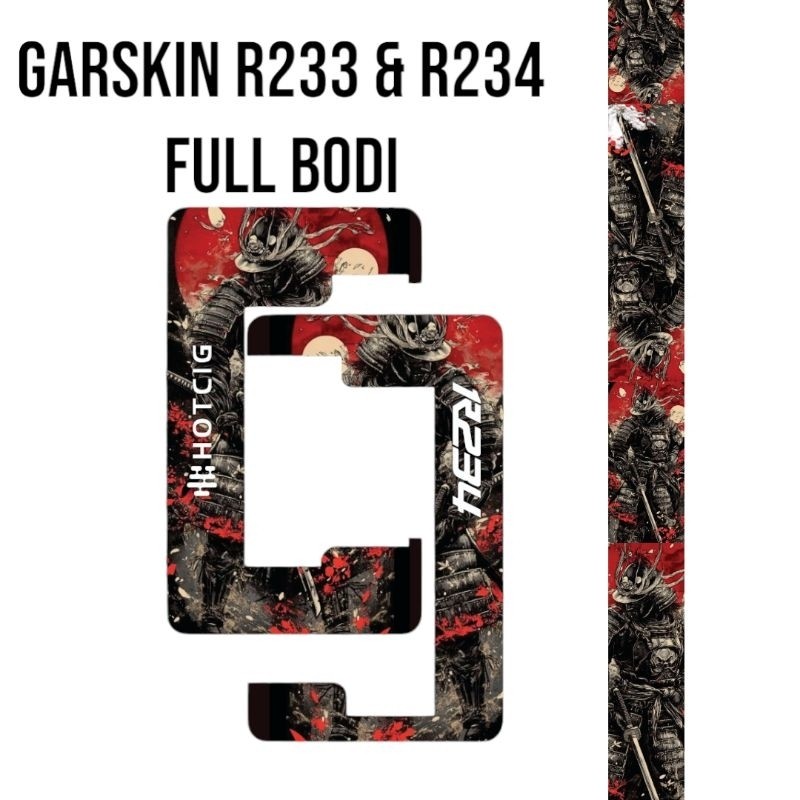 

Premium Cut - Aicostore R 233 234 Bodi Laminasi Tebal 35 Garskin Stiker / Case Custom Terlaris 2PCS/ Fullbody