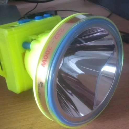 TERBARU Senter Kepala Selam LED Jin Long JL-232P 200W - Cahaya Terang