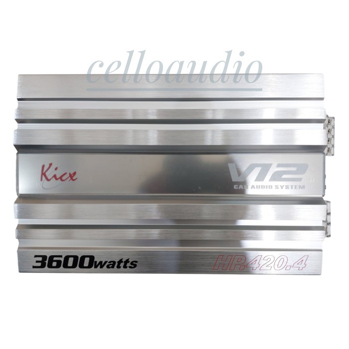 POWER AMPLIFIER 4 CHANNEL KICK HP 420.4 AUDIO MOBIL CAR