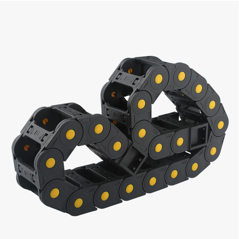 HRN 20x25 20x38 20x40 20x50mm 20x57 L1000mm Closed Bridge Nylon Cable Track Tank Drag Chain of Engra