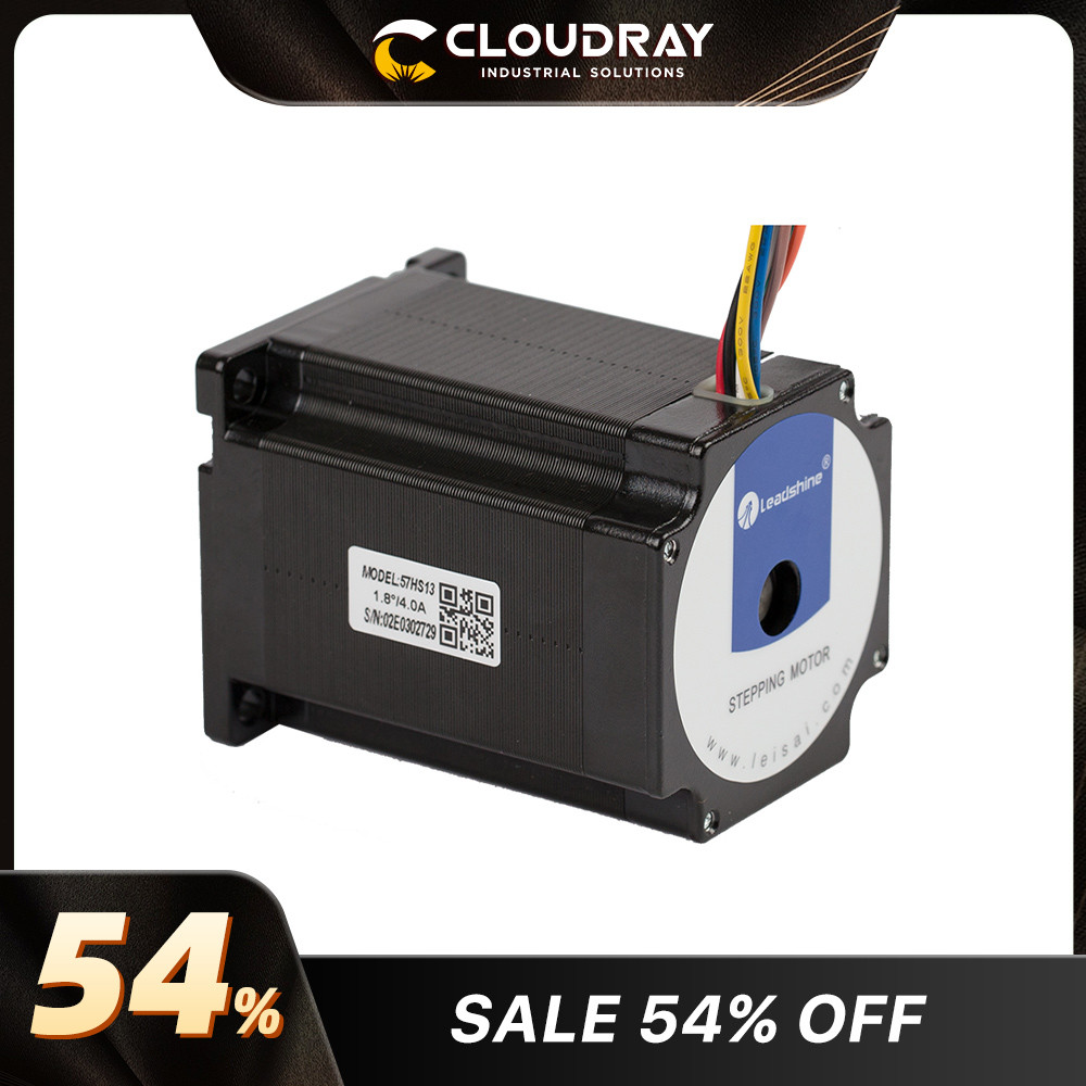 HRN Leadshine 57HS13 Nema23 2-phase 8-Lead Stepper Motor with Bipolar Unipolar Wiring / 1.4N.m 4.0A 