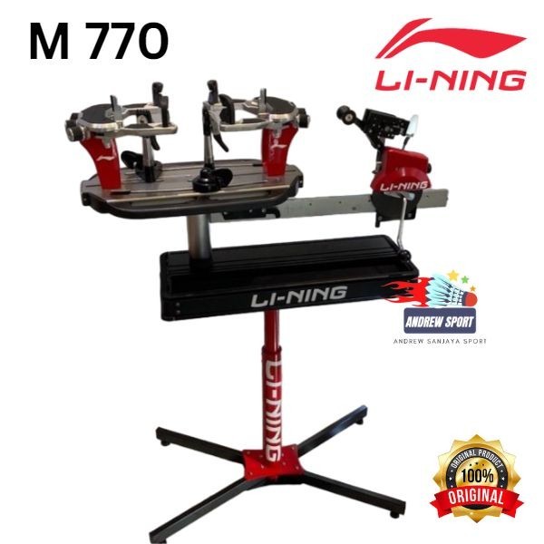 MESIN SENAR LINING BULUTANGKIS BADMINTON LINING M 770 ORIGINAL