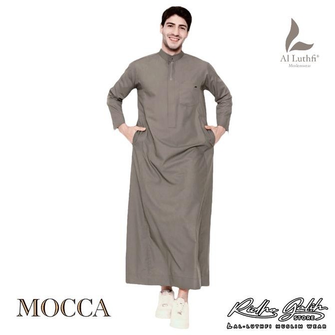AL-LUTHFI | JUBAH PRIA DEWASA ANTI UV - GAMIS PRIA LENGAN PANJANG PREMIUM TERBARU