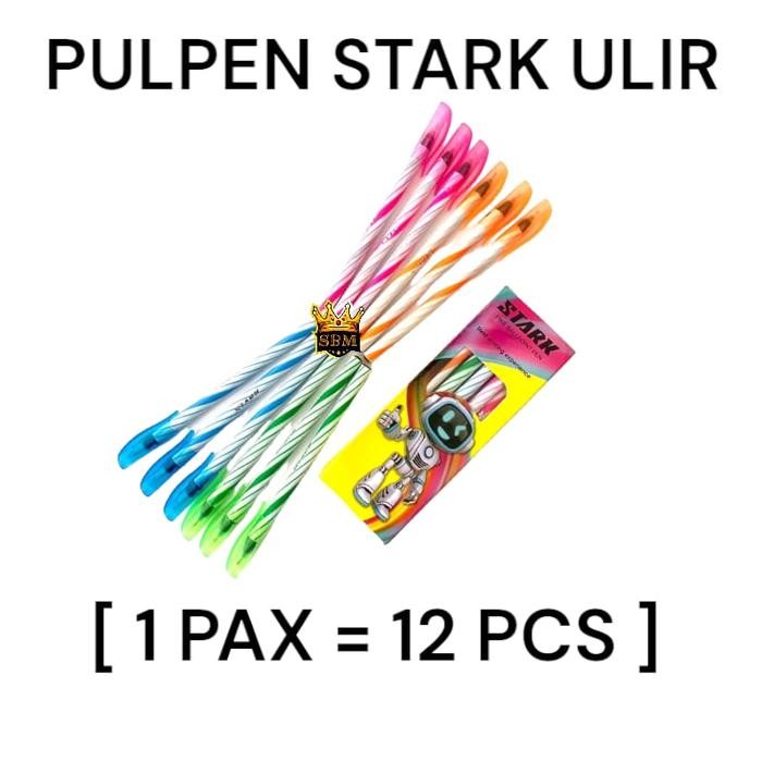

BEST SELLER SBM ~ PEN LILIN STARK / KINGSMAN ST9106 12 PCS PULPEN ULIR SEKOLAH KANTOR TINTA HITAM