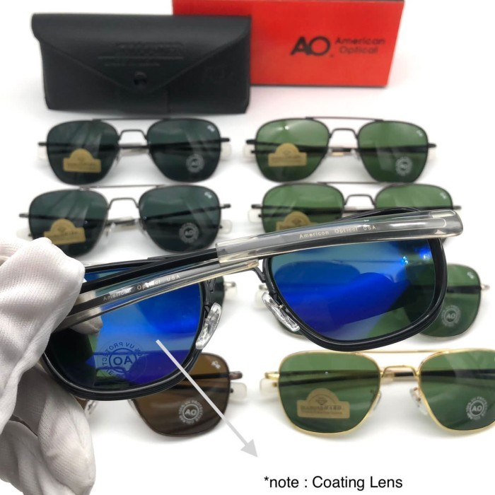Kacamata AMERICAN OPTICAL AO SKYMASTER Pilot Aviator FH
