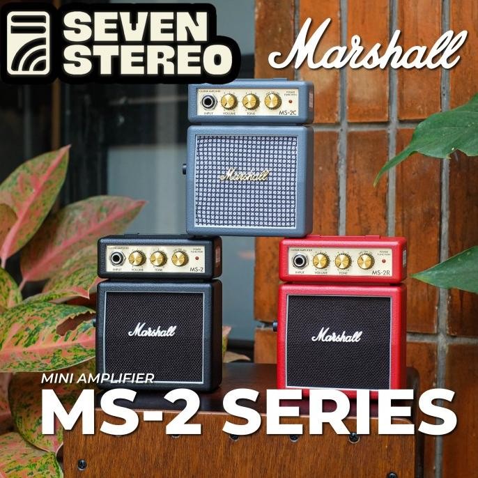 AMPLI GITAR MARSHALL MINI MS2 ORIGINAL ORIGINAL DAN TERPERCAYA
