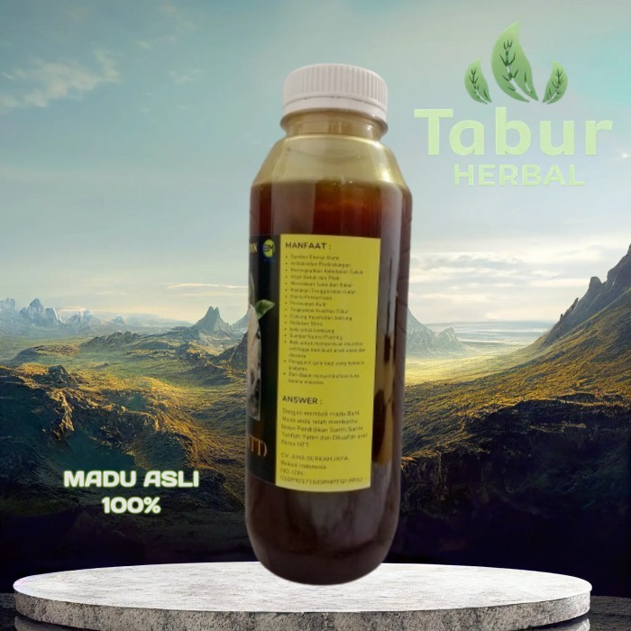 

ORIGINAL MADU LIAR HUTAN FLORES BM PREMIUM QUALITY 600 GRAM MADU MURNI HUTAN TROPIS BEDA DENGAN MADU