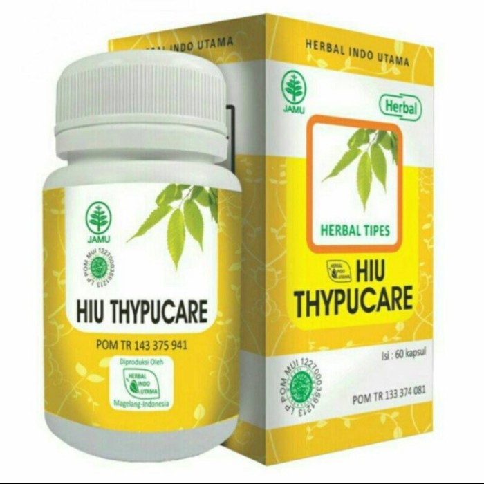 

ORIGINAL HIU THYPUCARE - Obat Herbal Typus / Tipes PREMIUM