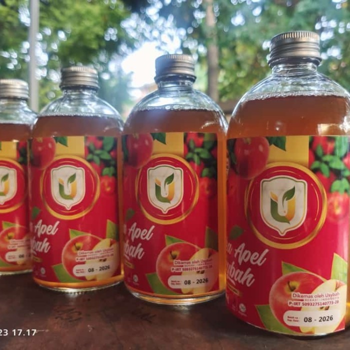 

ORIGINAL Cuka Apel Usybah 500 ml Apple Cider Vinegar PREMIUM