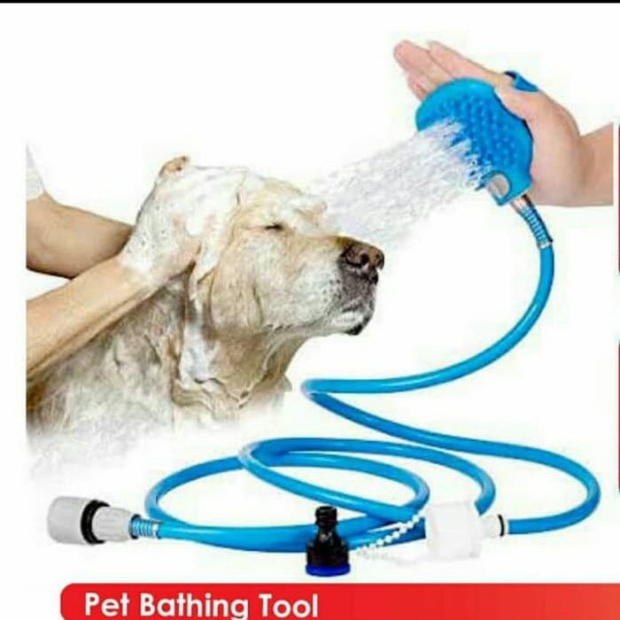 TERBARU Shower Mandi Anjing Kucing - Pet Grooming Tool