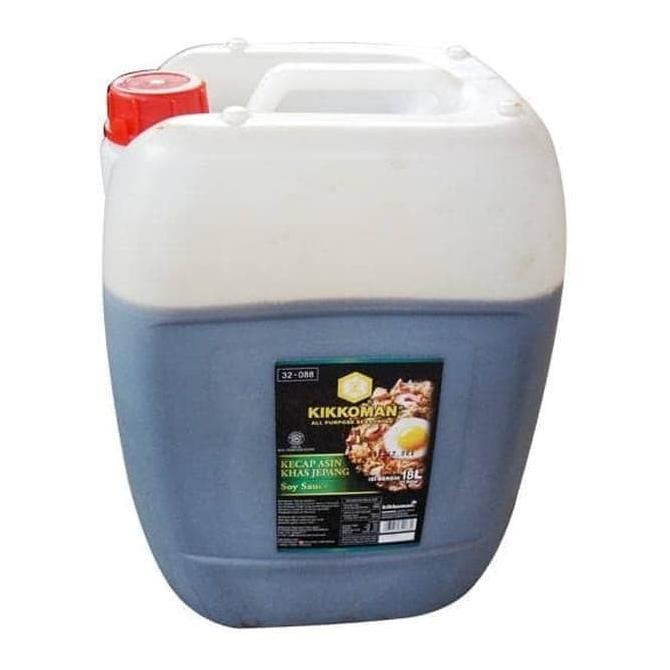 

kikkoman shoyu- kikkoman kecap asin jepang jerigen 18l termurah