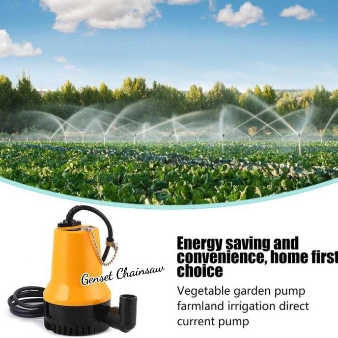 Pompa Celup Bilge Air Kotor Submersible Pump Dc 12V Rendam Kolam Ikan Togatorop.Id