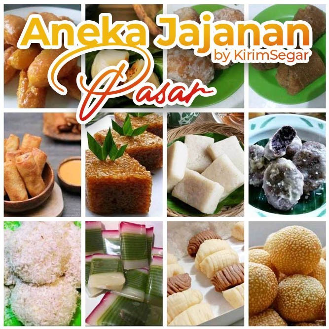 MURAH Aneka Jajanan Pasar / Jajan Pasar / Aneka Kue Tradisional / Kue Basah