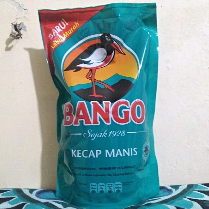 

bango kecap manis pouch 550ml termurah