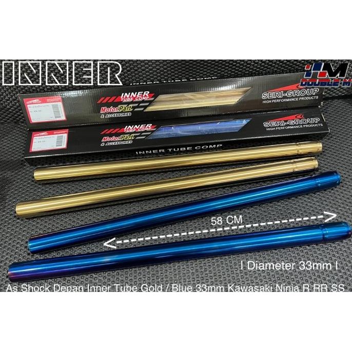 As Shock Depan Inner Ninja R RR SS Gold Blue As 33mm Thailand