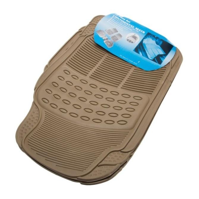 Karpet Lantai Mobil Universal Cream ( Semua Mobil ) Fauofficial