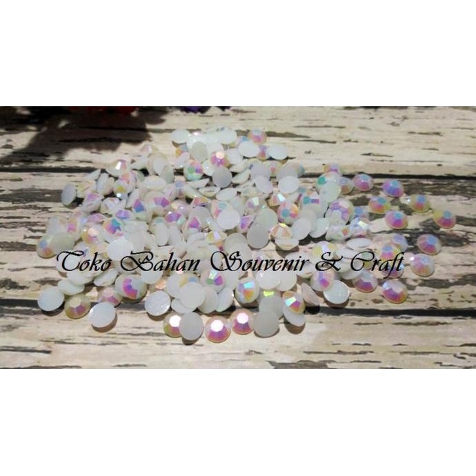 

best produk] rhinestone AB 6 mm - isi 144/pak