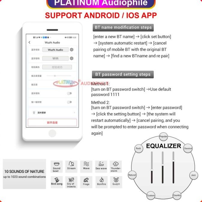 TPA3255 AMPLIFIER CLASS D 2.1 CH BLUETOOTH 5.1 AMPLIFIER ZK-AS21
