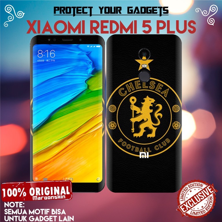 

Premium Cut - Xiaomi Redmi 5 Garskin Stiker / Case Custom Terlaris 2PCS/ Fullbody