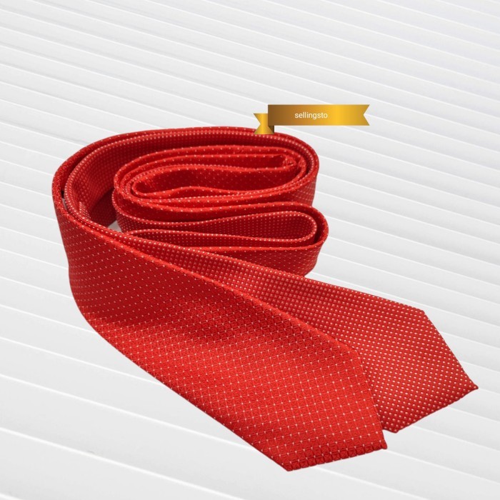 Dasi merah pria dasi merah mewah dasi panjang pria dasi formal
