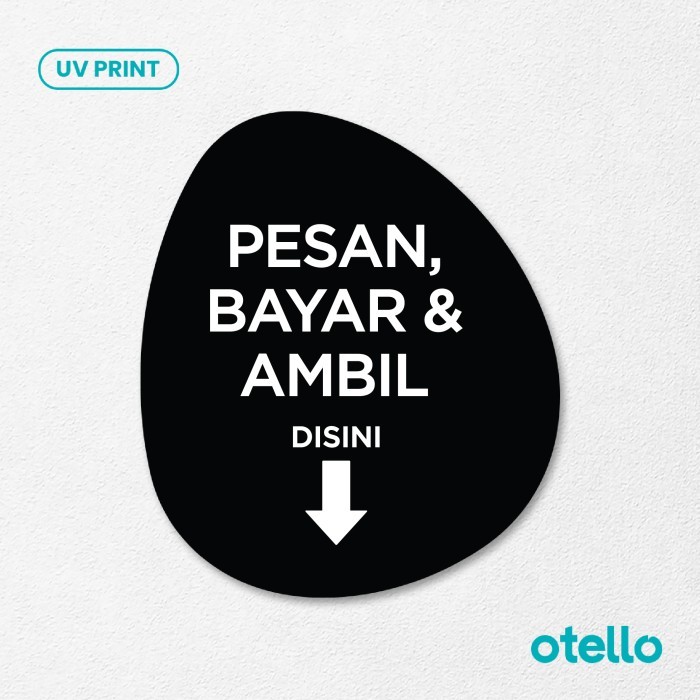 

Salin Pesan Bayar & Ambil Disini Cetak Signage Board Akrilik Tempel