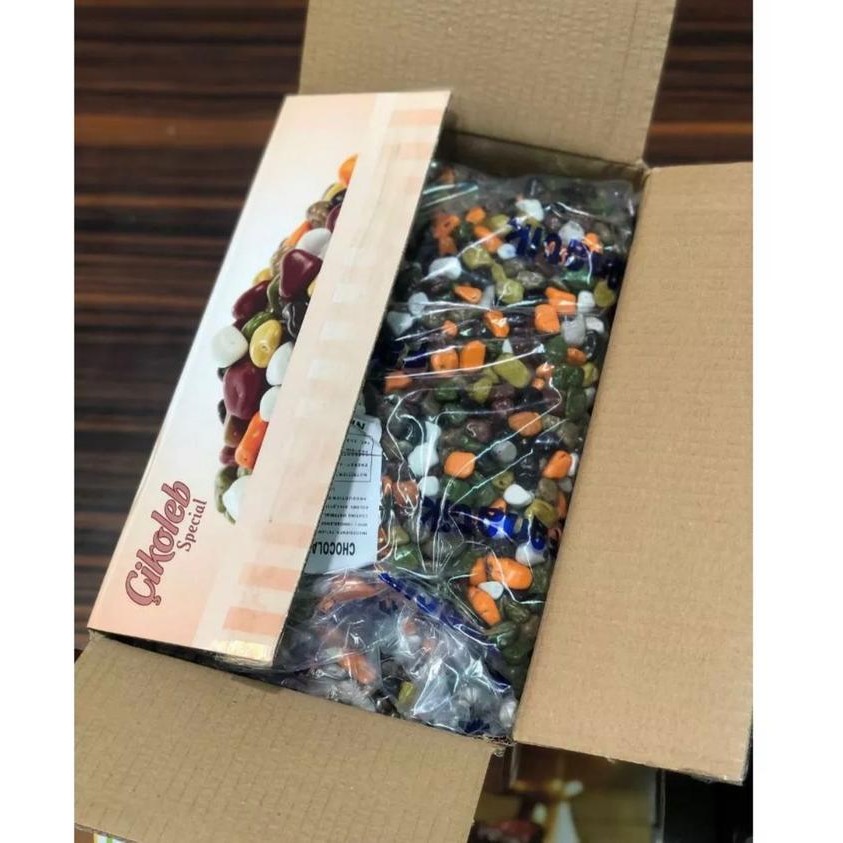 

Ready Stock Coklat Krikil Turky 5Kg Oleh-Oleh-Haji&Umroh Chocolate Cokelat Cemilan Makanan Snack