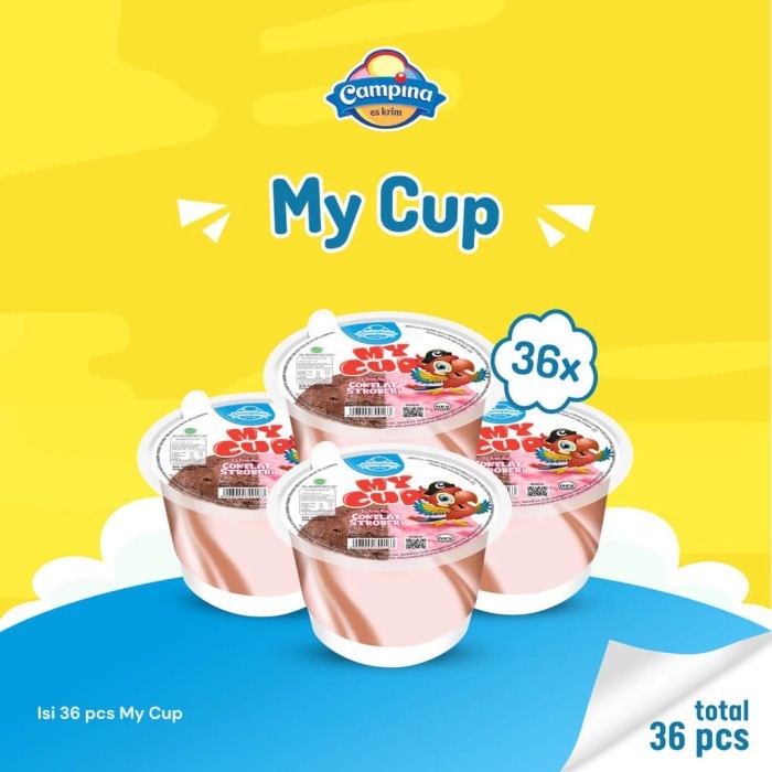 

Barang Terlaris Campina Ice Cream My Cup Isi 36 Pcs Packing Aman