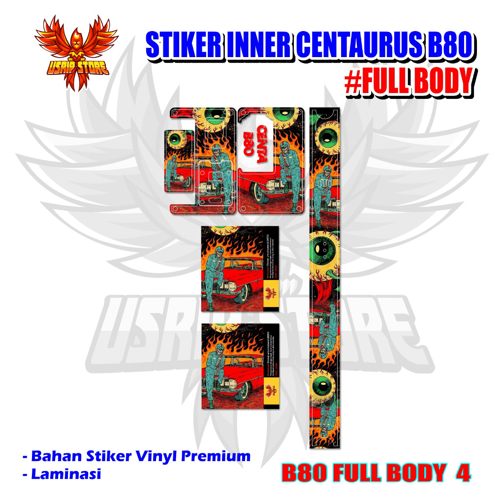 

Premium Cut - Stiker Centab80 2 Centa 4 Garskin Stiker / Case Custom Terlaris 2PCS/ Fullbody