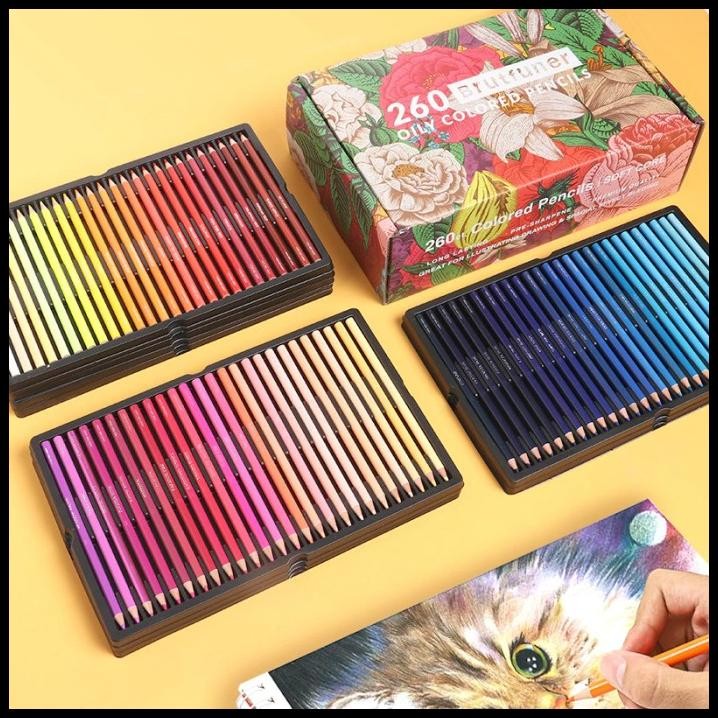 

Brutfuner 520 Colors Professional Oil Colored Pencil Limited Edition