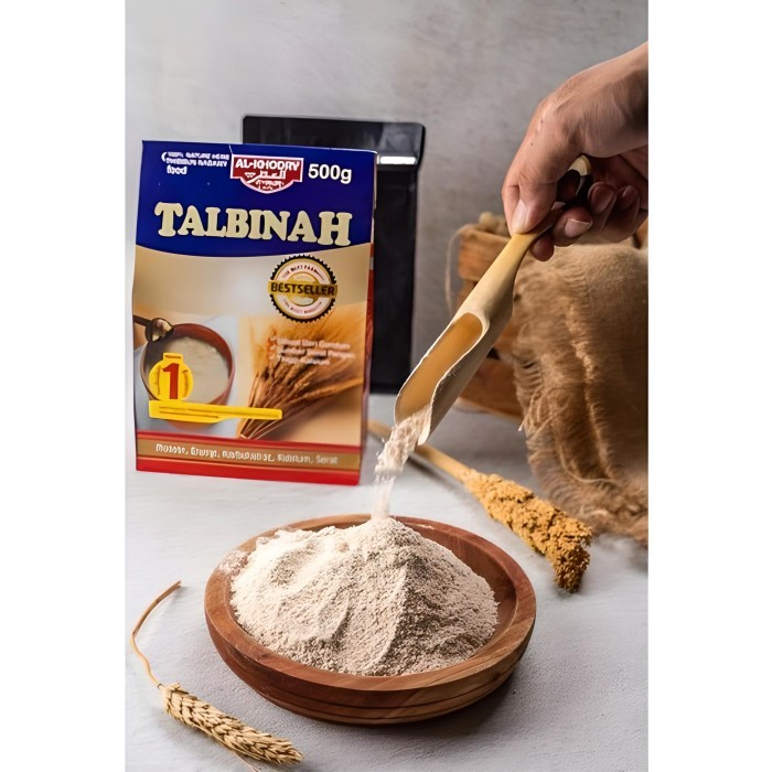 

BARANG TERLARIS Talbinah Tepung Gandum Asli Original bubur sehat lambung 500 gr