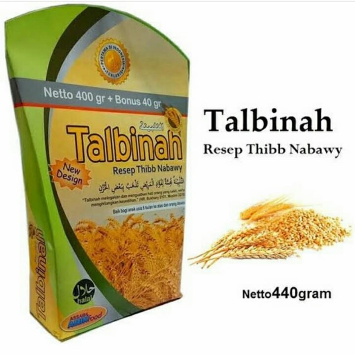 

BARANG TERLARIS Talbinah Obat Lambung Tepung Gandum Talbina