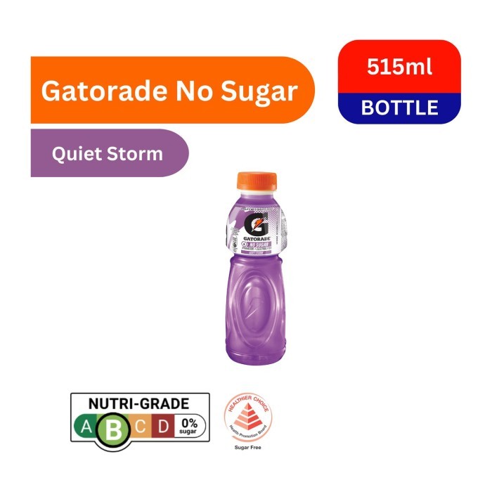 Gatorade Zero Sugar Sports Drink 515ml - Quiet Storm