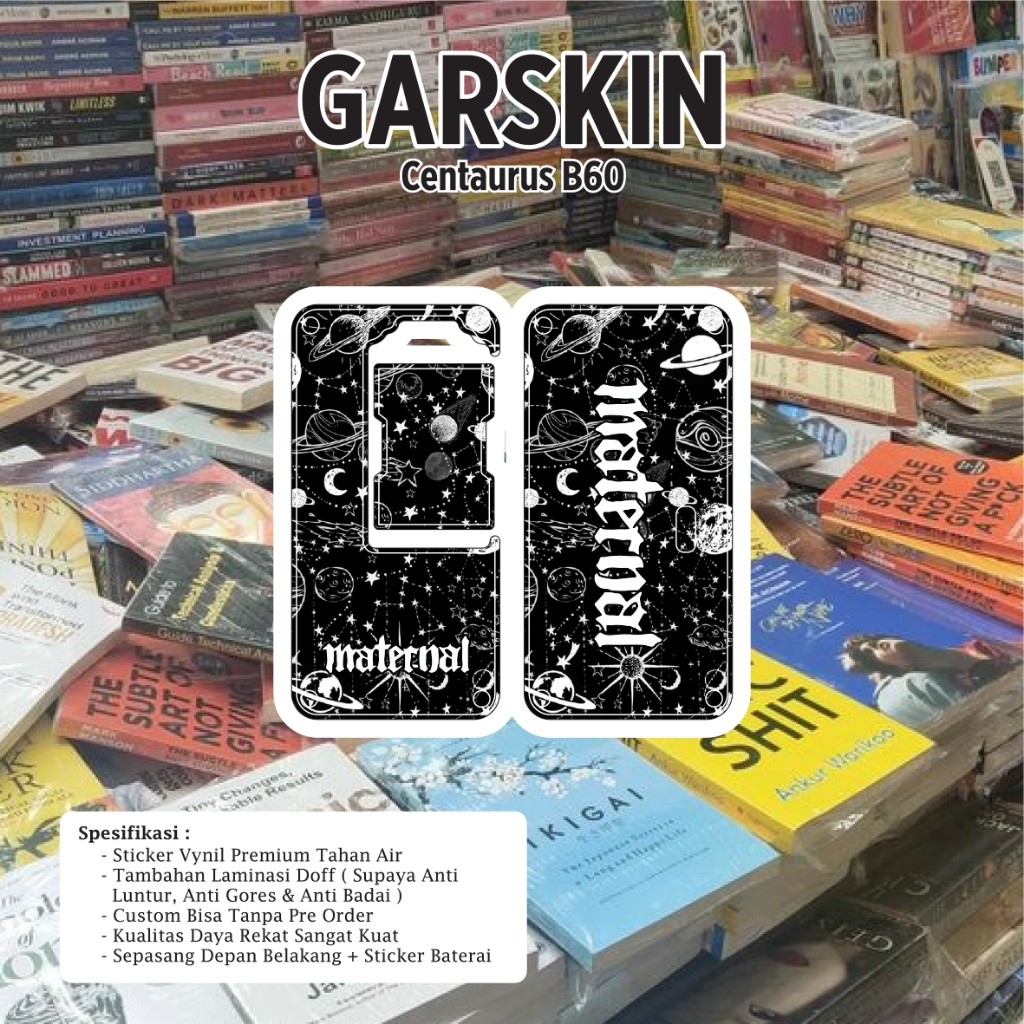 

Premium Cut - E2r Creative Jual Sicentaurus B60 01 Garskin Stiker / Case Custom Terlaris 2PCS/ Fullbody