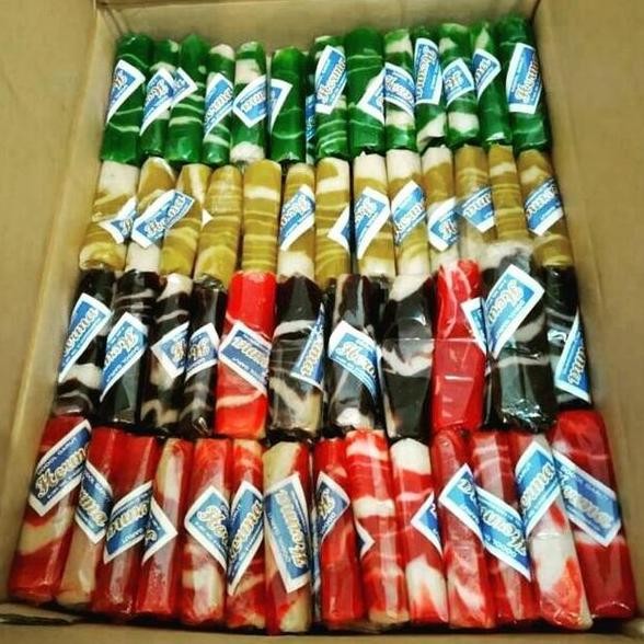 

hj-77 Dodol Garut | 1 kg DODOL ZEBRA warna-warni Pelangi Asli Khas Garut Berkualitas