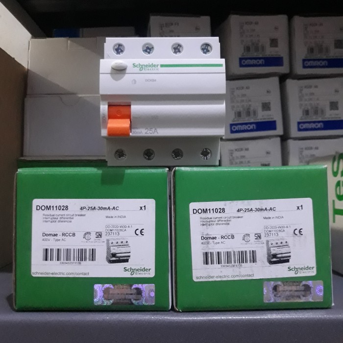 Elcb/Rccb Dom11028 4P 25A 30Ma Schneider