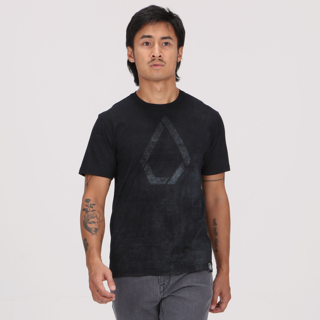 VOLCOM - MCT REZNOR SHORT SLEEVE TEE BLACK
