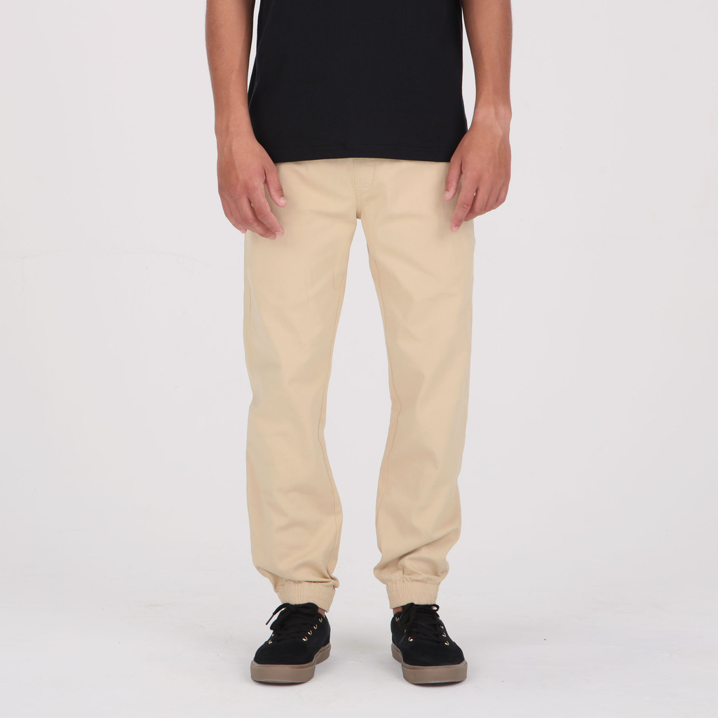 VOLCOM - MLP ENCINO 2 MODERN JOGGER PANTS ALMOND