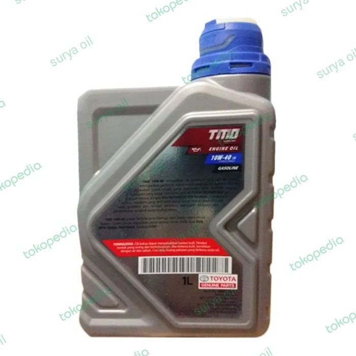 OLI MESIN TMO 10W-40 TOYOTA 1 LITER ORIGINAL