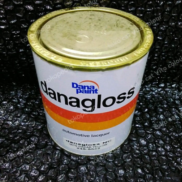 TERBARU CAT DANAGLOSS 5542 DAKAR YELLOW