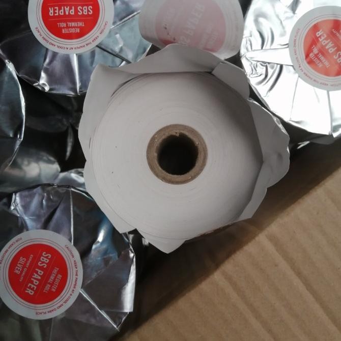 

(1dus isi 20roll) kertas print kasir thermal 80x80 80 x 80 mm L82BJ