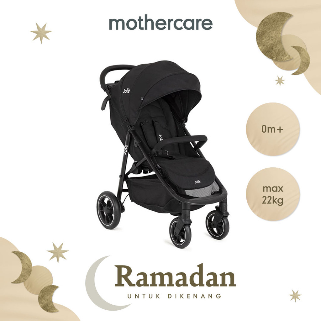 Joie Stroller Litetrax Shale  - Kereta Dorong Lipat Bayi Travelling