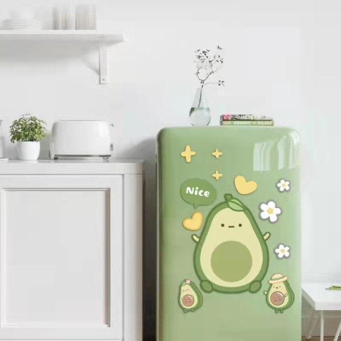 

Open DS] stiker tempelan magnet kulkas papan tulis whiteboard magnetik jadwal