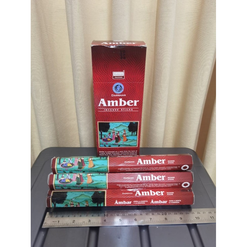 ] Dupa Hio Amber Hexa India Darshan Kecil Per Slop